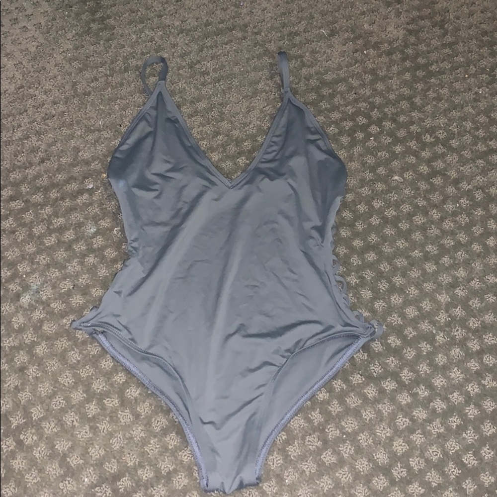 Olive One-Piece Swimsuit